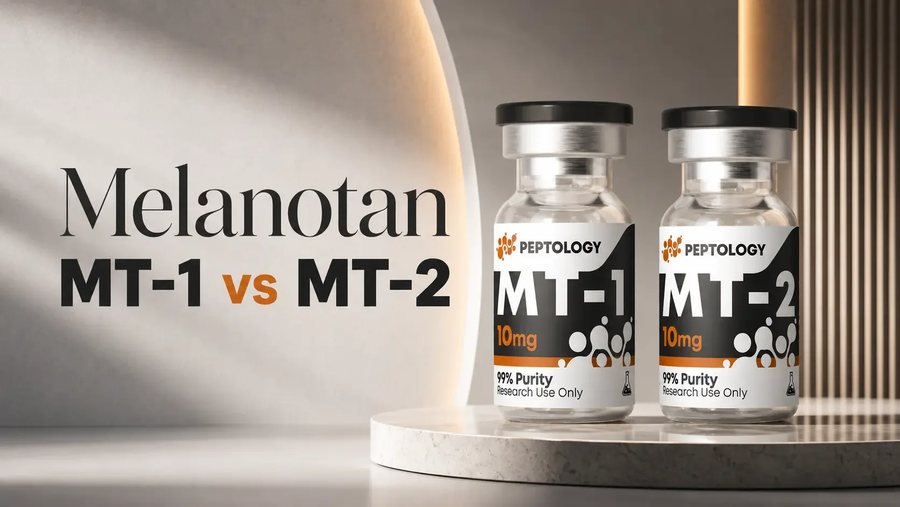 MT-1 vs MT-2: Welches Melanotan-Peptid zum Bräunen wählen und was ist der Unterschied