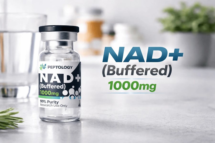 NAD+ (Buffered) 1000 mg – Zellenergie, DNA-Reparatur und mitochondriale Unterstützung