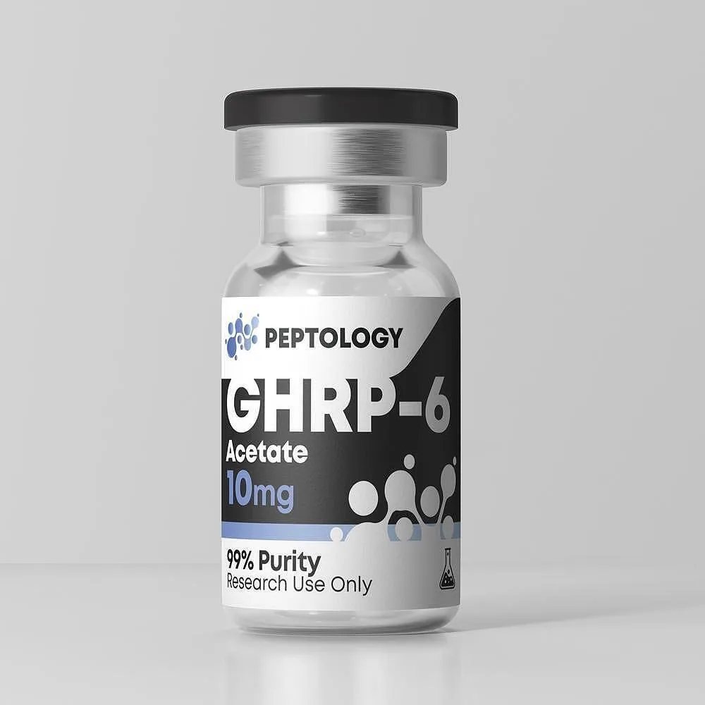 GHRP-6 10 mg – Ghrelin-Mimetikum (GHS-R1a-Agonist) zur GH-Sekretion