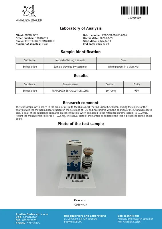Semaglutide (Semaglutid) 5 mg / 10 mg – GLP-1-Rezeptoragonist – Bild 4